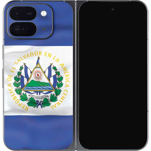 El Salvador Flag Google Pixel 9 Pro Fold Skin